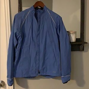 ASICS blue light weight running jacket
